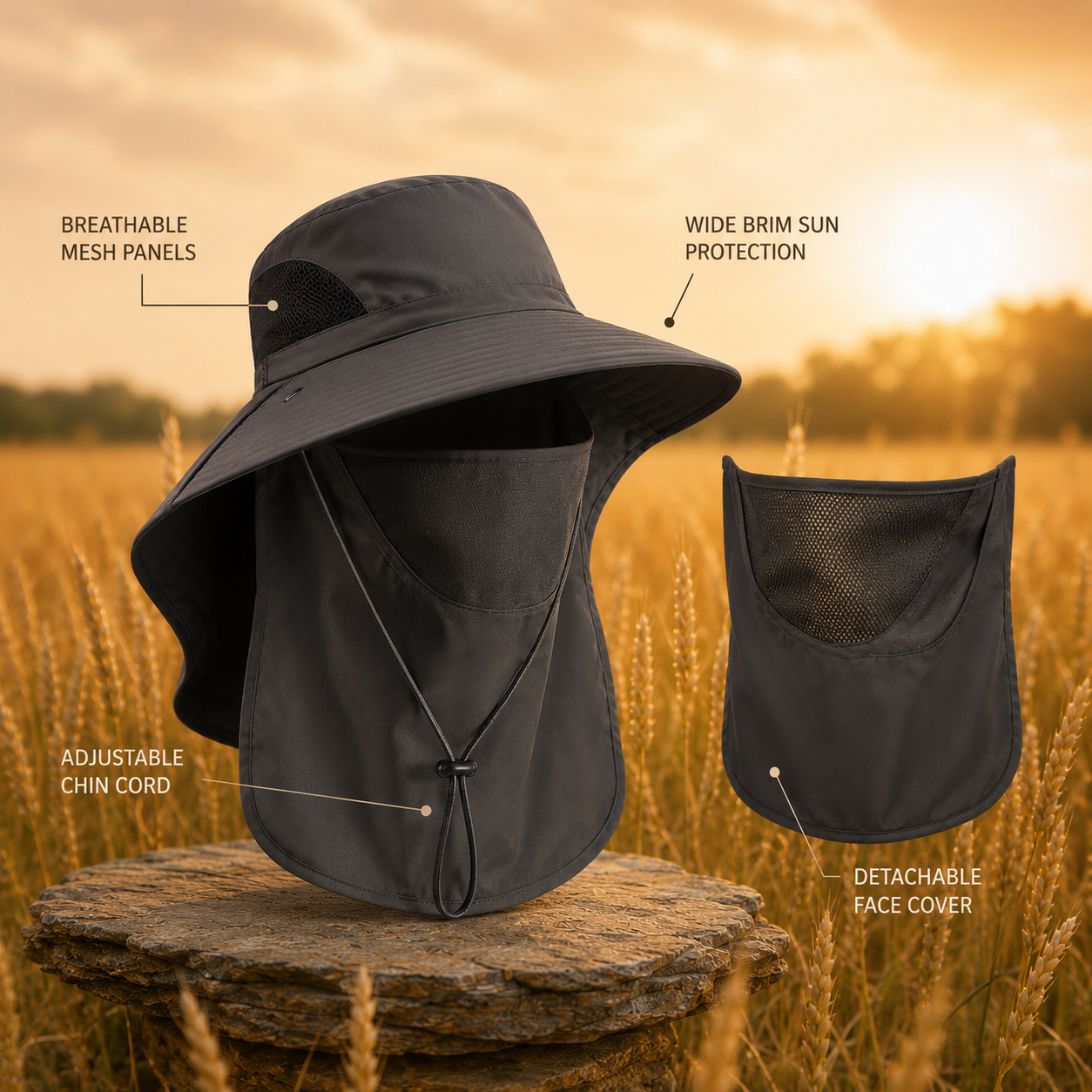 Aviron™ All-Terrain Sun Shield Hat