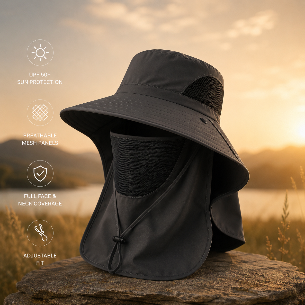 Aviron™ All-Terrain Sun Shield Hat